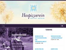 Tablet Screenshot of hospizverein-ochtrup.de